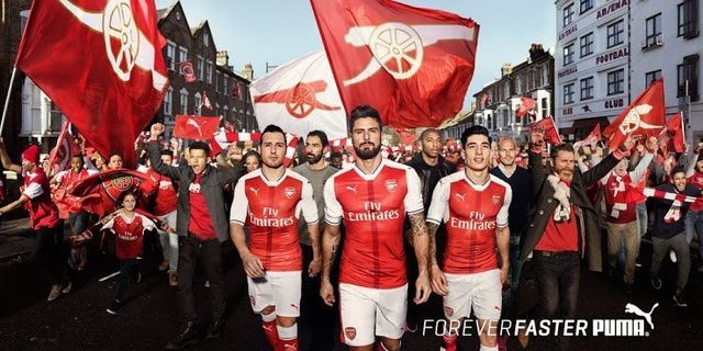 New Arsenal 16-17 Home Kit